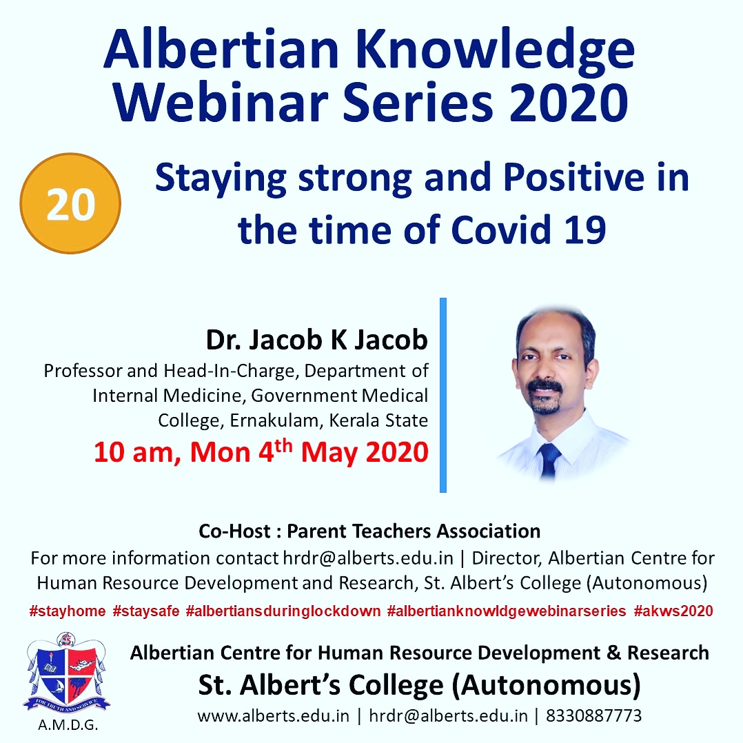 Staying strong and Positive in the time of Covid 19